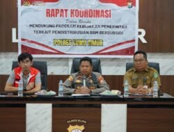 Atasi Kelangkaan BBM, Polres dan Pemkab Luwu Timur Gelar Rakor dengan Pertamina