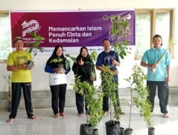 Sambut Tasyakur 100 Tahun, JAI Tanam Pohon di Lutra