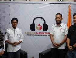 Perluas Jangkauan Pendidikan Pengawasan Partisipatif, Bawaslu Lutim Launching Podcast ‘Bawaslu Mangkalinga’