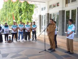 Bupati Luwu Lepas 30 Atlet Pencak Silat ke Kejurprov di Parepare