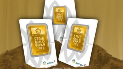 Harga Emas Galeri24 dan UBS di Pegadaian Naik, Antam Belum Tersedia