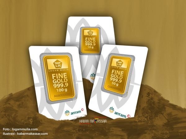 Harga Emas Galeri24 dan UBS di Pegadaian Naik, Antam Belum Tersedia