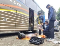 Pria Ditemukan Meninggal Dunia di Dalam Bus Pariwisata di Makassar