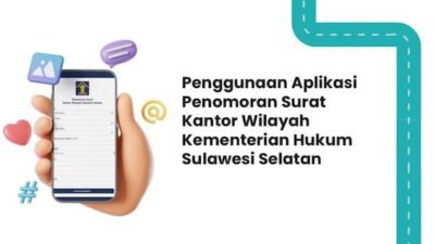 Kanwil Kemenkum Sulsel Terapkan Aplikasi Penomoran Surat untuk Perkuat Tertib Administrasi
